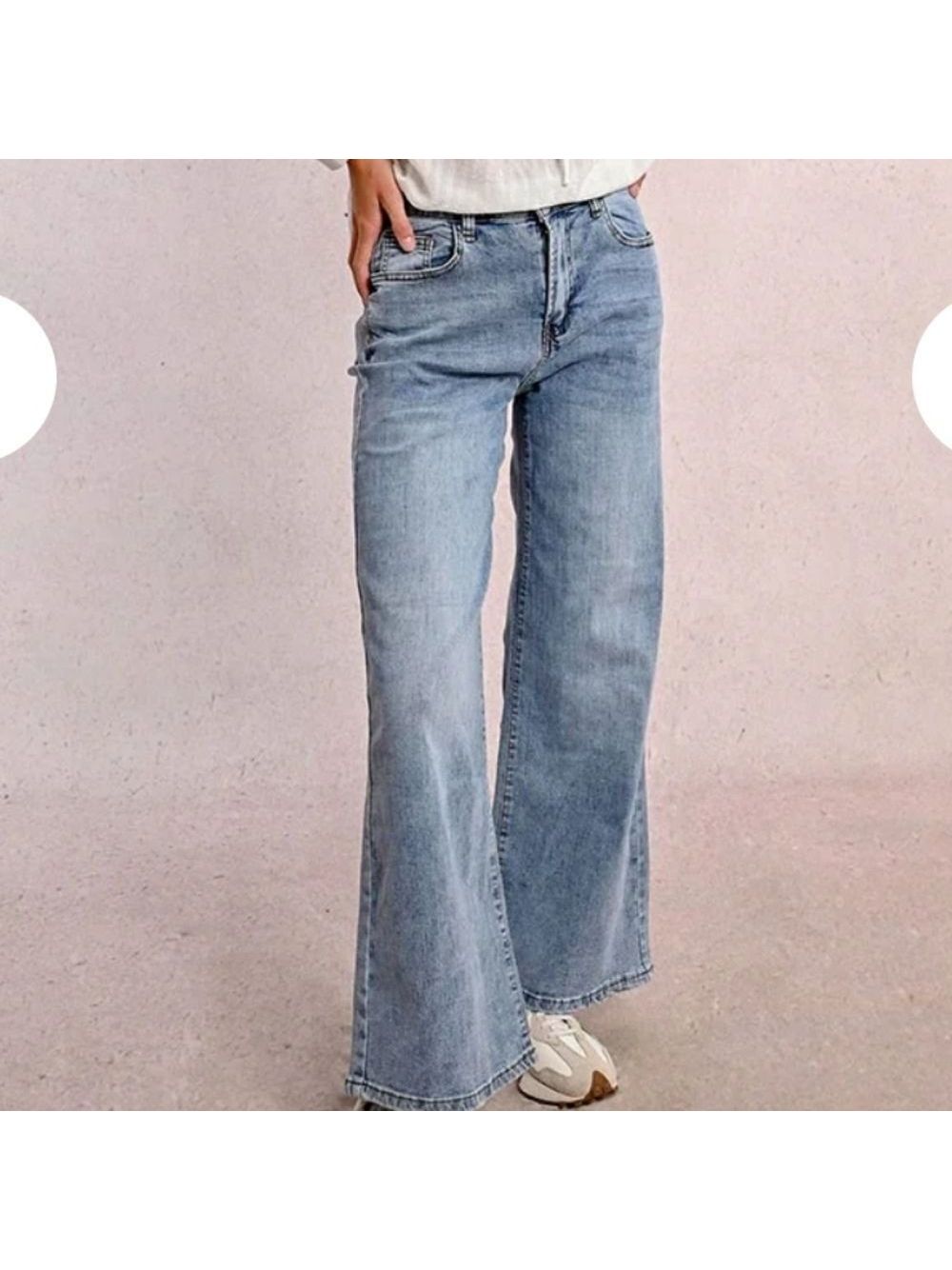 3336 Nwt Molly Bracken Maia Wide Leg Jeans Sz 25/0